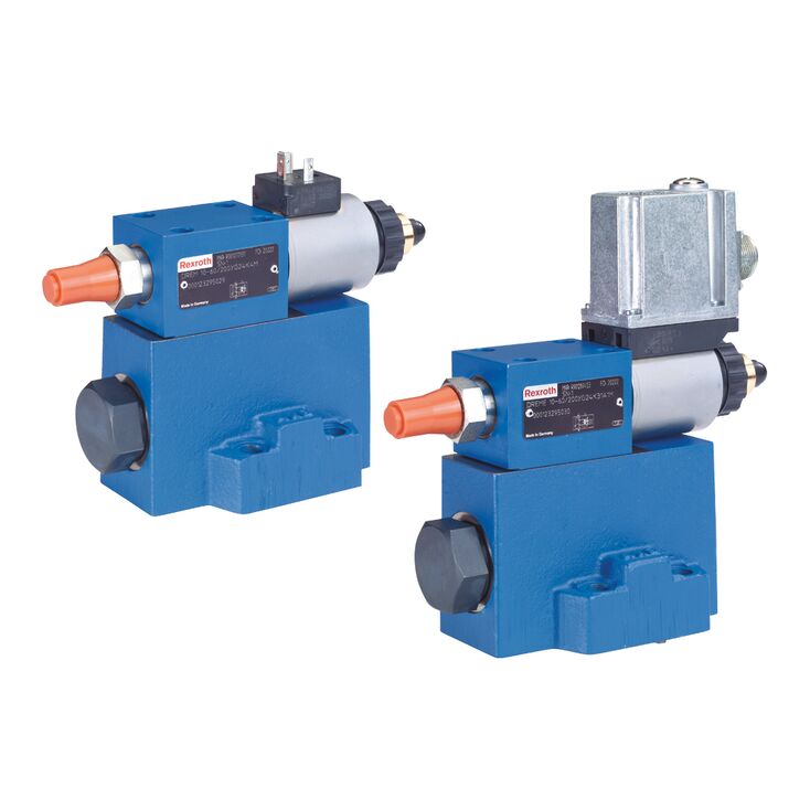 Клапан Bosch Rexroth серии DRE(M)10, DRE(M)20 Клапан Bosch Rexroth серии DRE(M)10, DRE(M)20